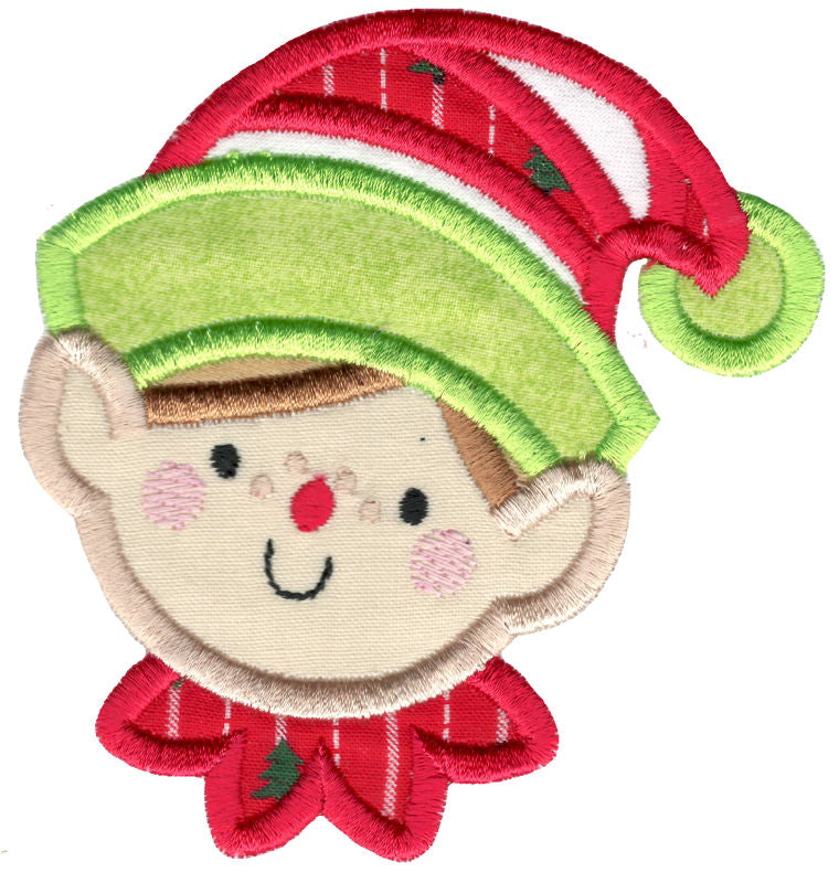 BCD Applique Elf Face