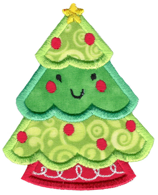 BCD Applique Christmas Tree
