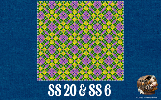 WB Mardi Gras  SS20 30oz rhinestone