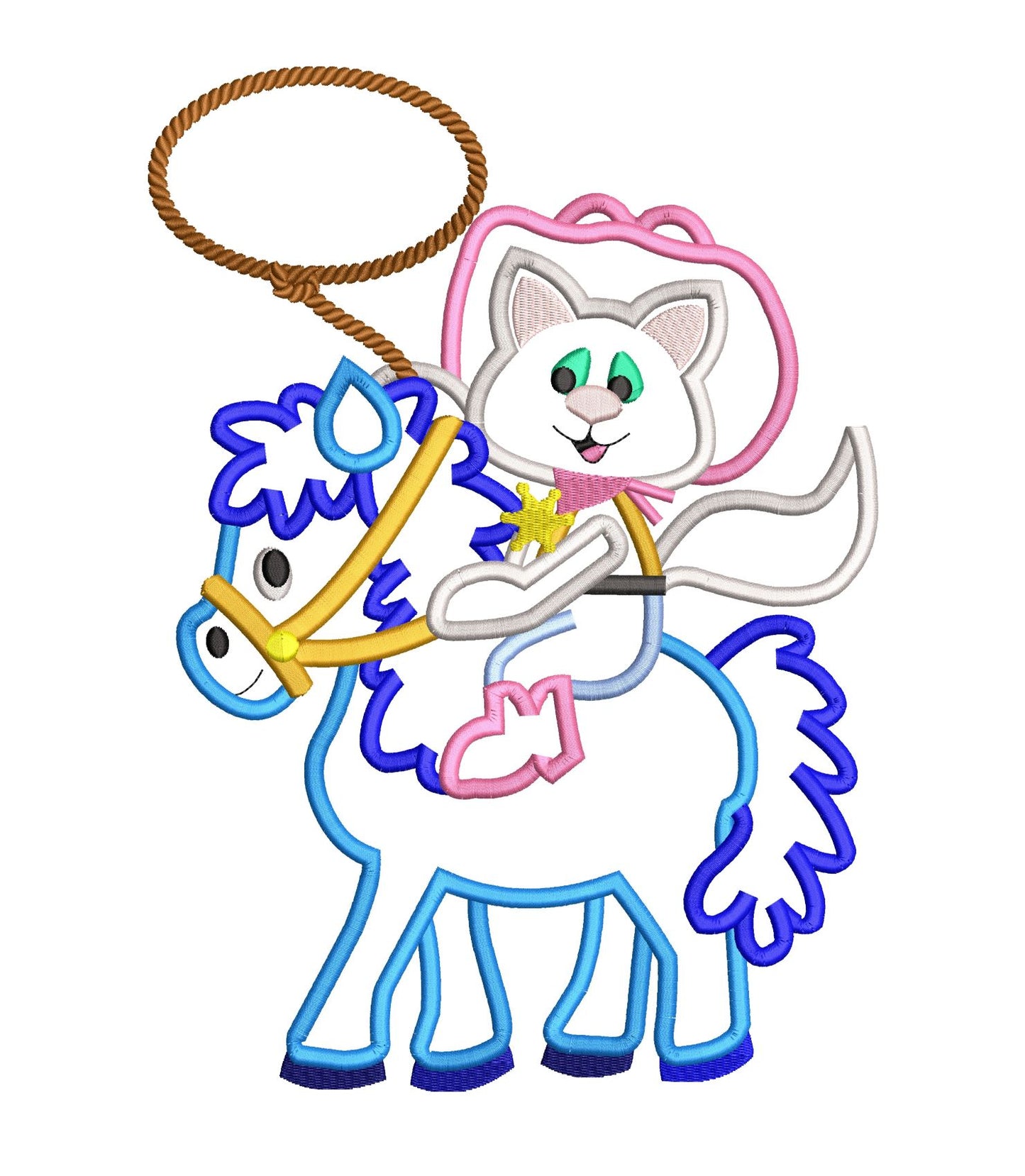 KRD Sheriff Cat Applique