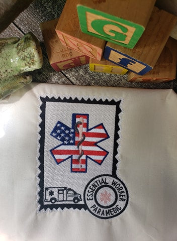 GRF Paramedic Postage Stamp 5x7 2 Files