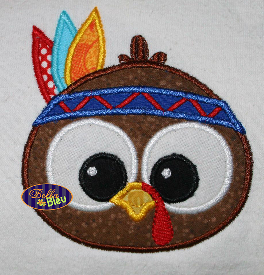 BBE - Turkey Indian Applique - 4 Sizes!