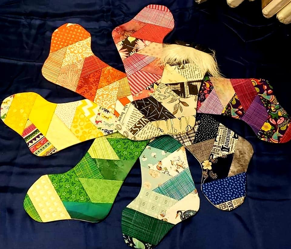 GRF Herringbone Stocking 14inch, 12 inch, and 10 inch design pack.