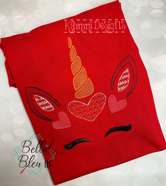 BBE Sketchy Unicorn with Heart Crown