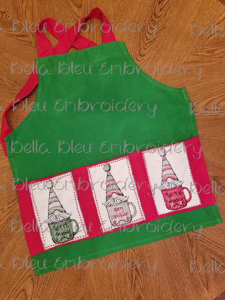 BBE - Let it Snow Christmas Gnome Scribble