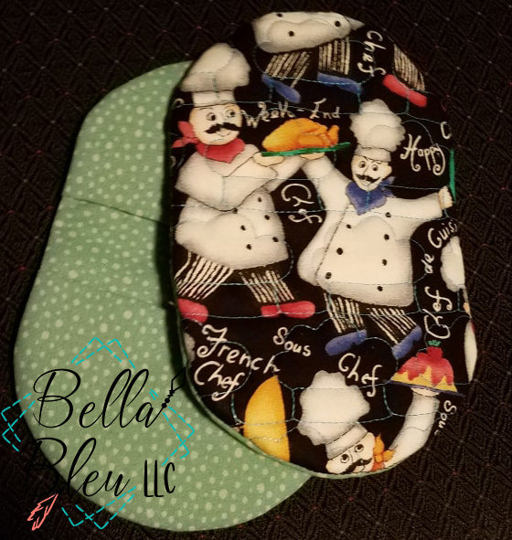 BBE - Kitchen ITH Set Potholder, oven mit