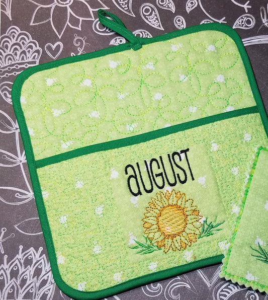 GRF Monthly Theme Pot Holder Design Pack