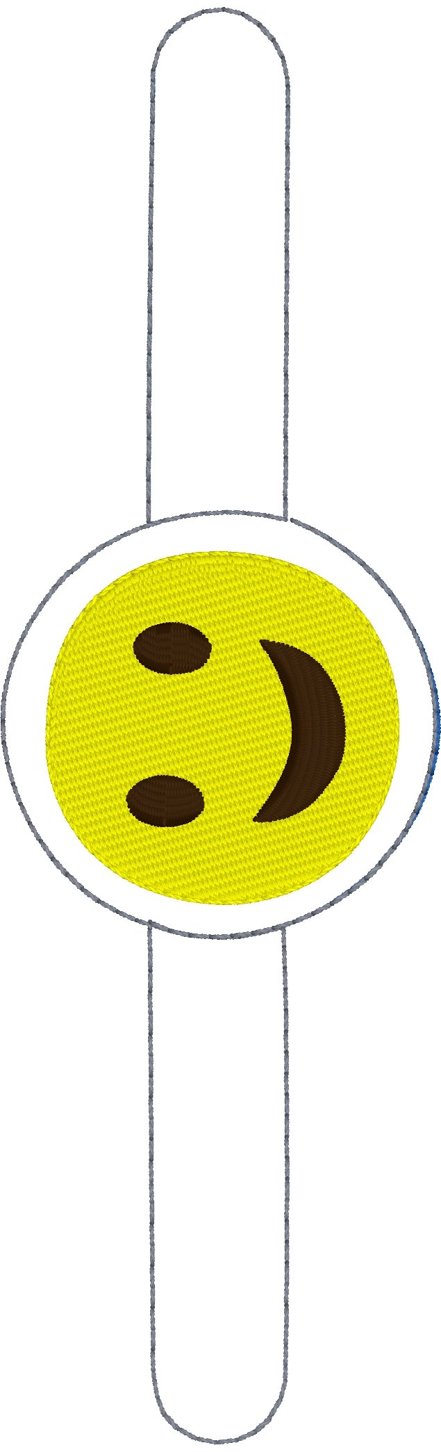 DBB Happy Face Mask Extension Double Snap Tab
