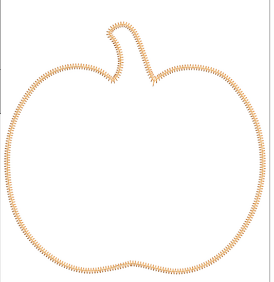 AGD 10002 Pumpkin Applique
