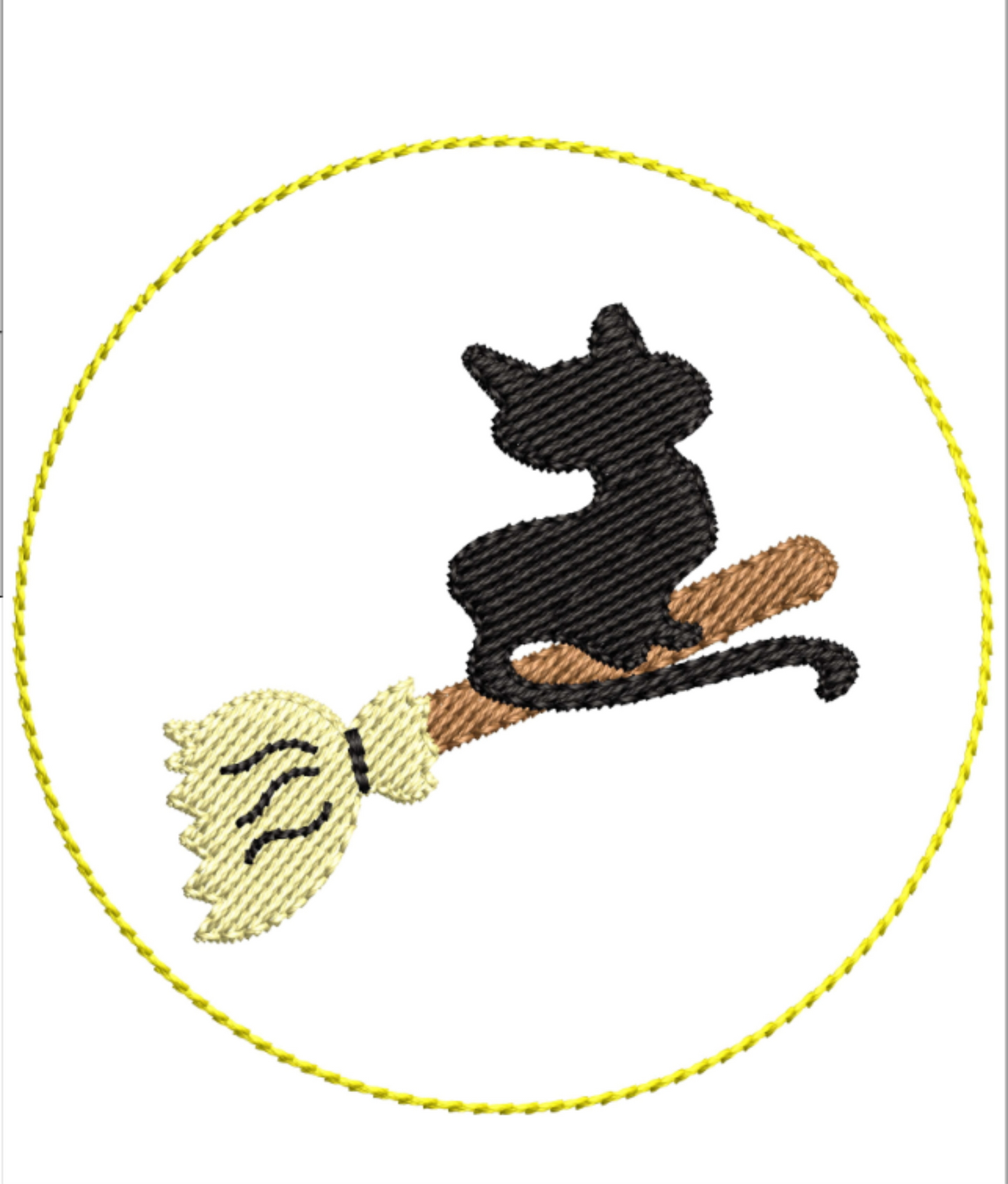 AGD 10044 Halloween Cat Feltie