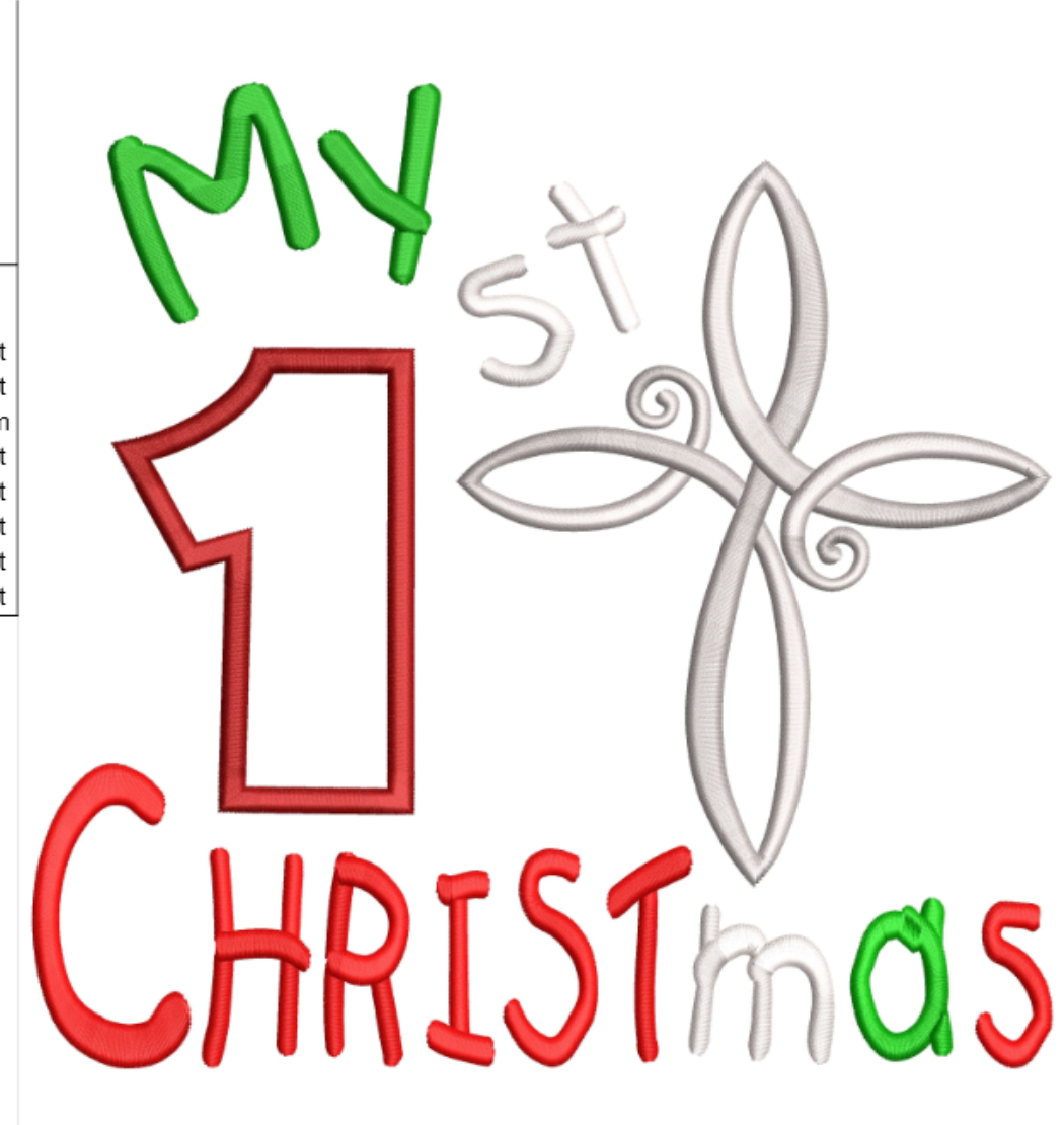AGD My 1st CHRISTmas