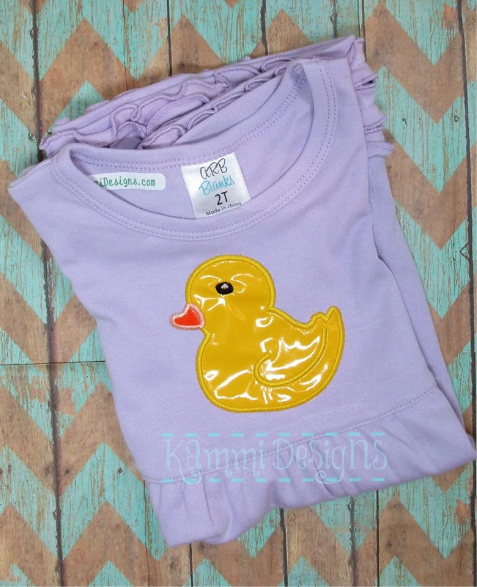 AGD 2078 Baby Duck Applique