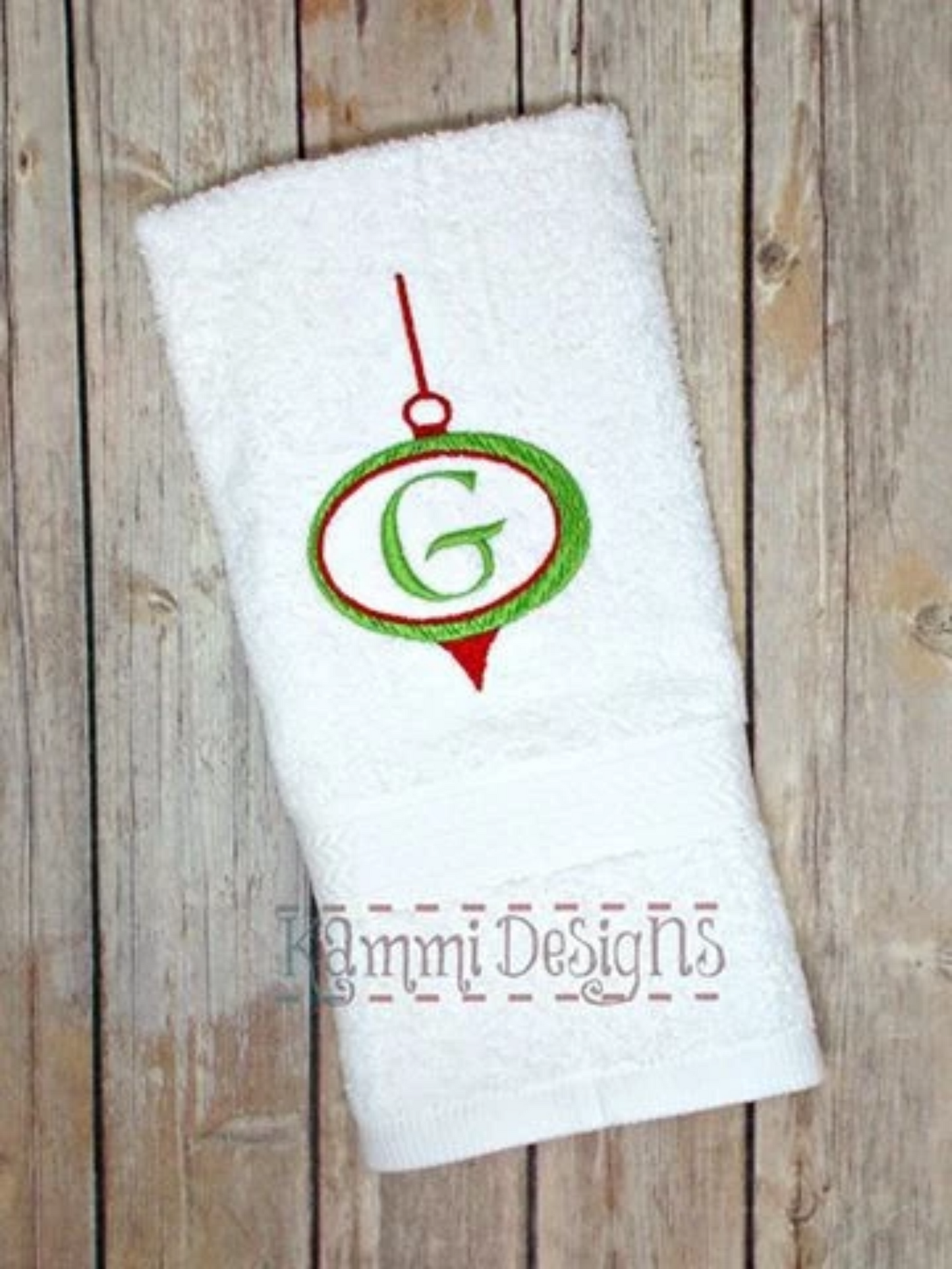 AGD 2192 Ornament Monogram Frame