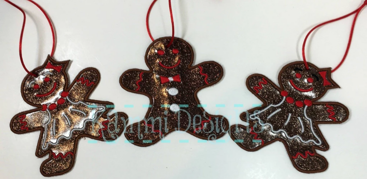 AGD 2336 Gingerbread Boy and Girl Double file
