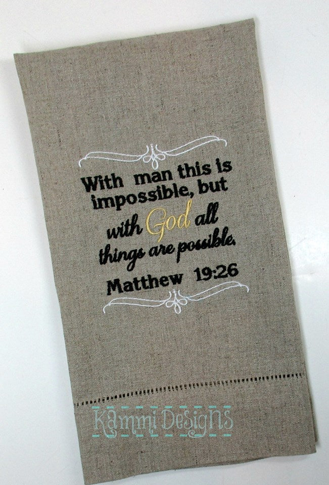 AGD 2876 Matthew 19:26