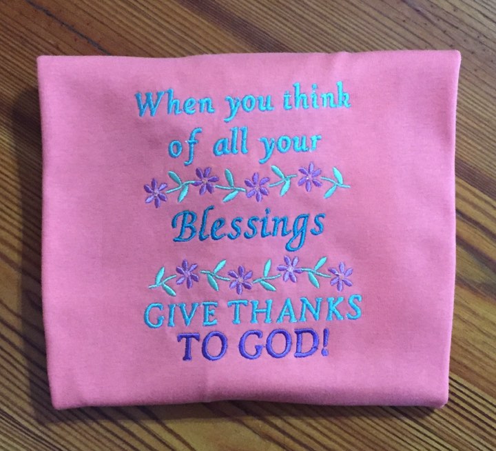 AGD 3000 Give Thanks to God