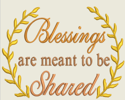 AGD 3066 Blessings