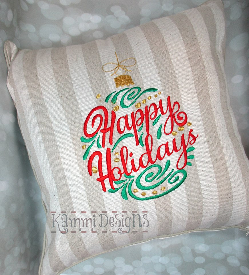 AGD 4032 Swirly Happy Holidays