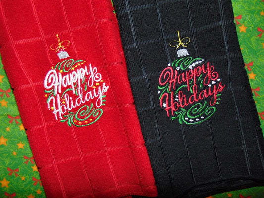AGD 4032 Swirly Happy Holidays