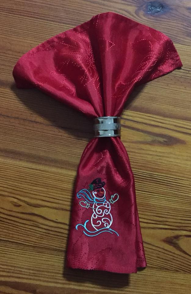 AGD 4098 Swirly Snowman