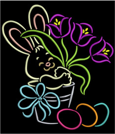 AGD 6022 Bunny Tulips