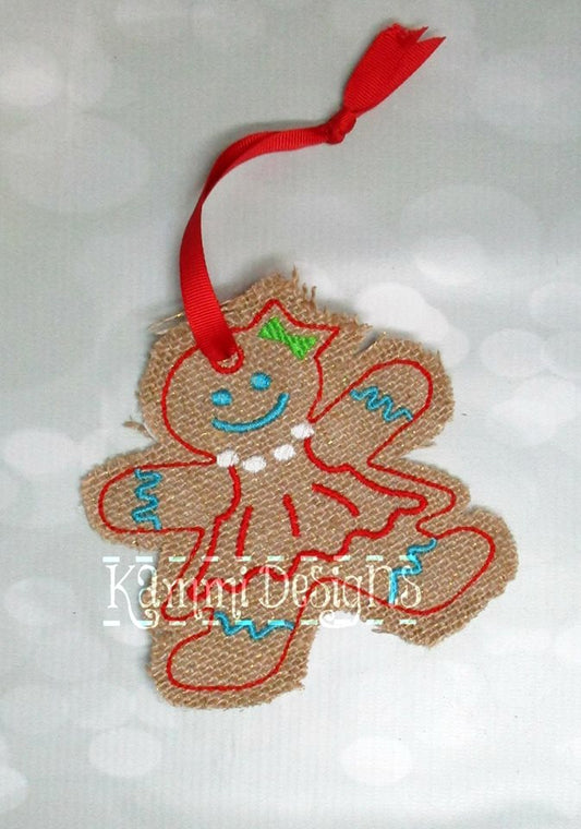 AGD 9302 Ginger Girl Ornament