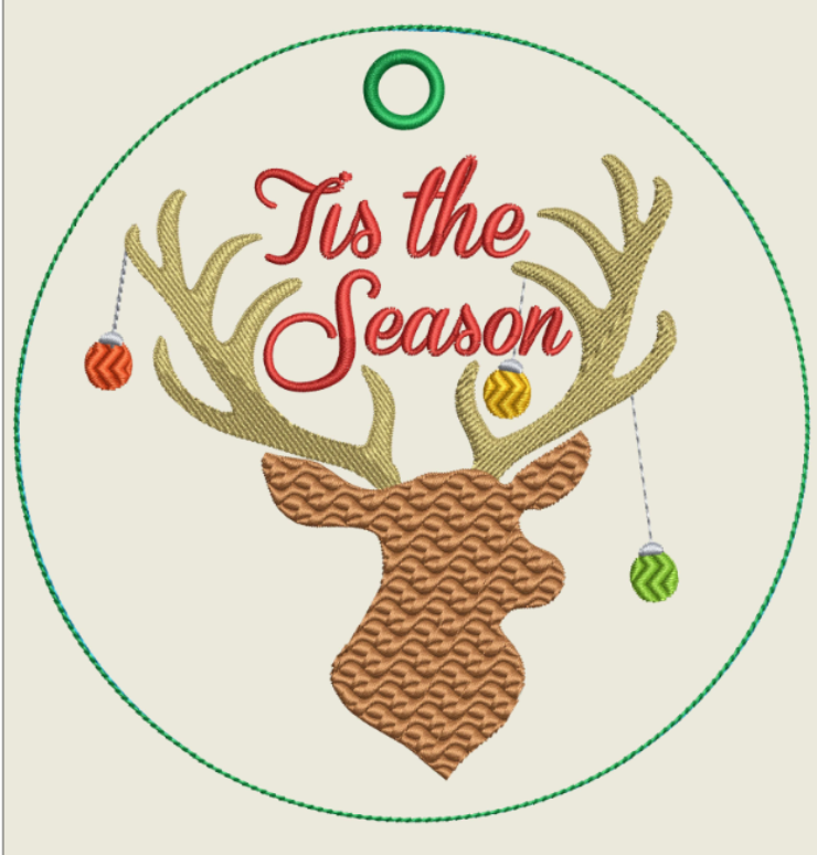 AGD 9304 Tis the Season Ornament