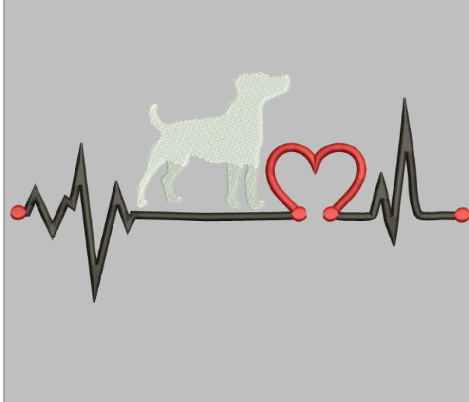 AGD 9520 Jack Russell Heartbeat