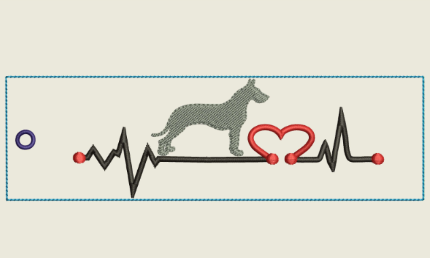 AGD 9690 Great Dane Bookmark