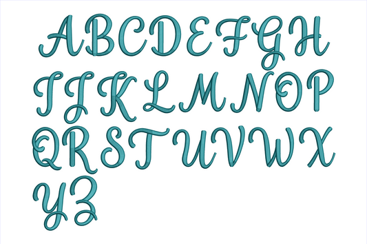 DDT Alyssa Font 4 sizes