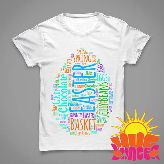 HL Easter Egg Word Art Sublimation Files