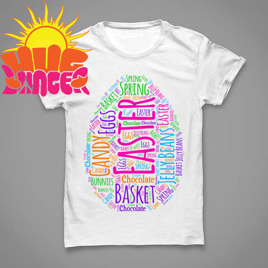 HL Easter Egg Word Art Sublimation Files