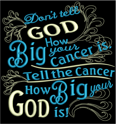 AGD 2658 Don't Tell God (cancer)