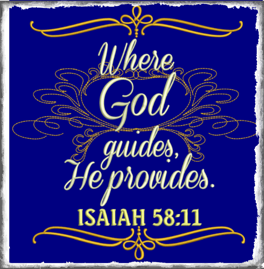 AGD 2690 Isaiah 58:11
