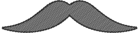 DBB The Gentleman's Mustache 4x4 Embroidery Design