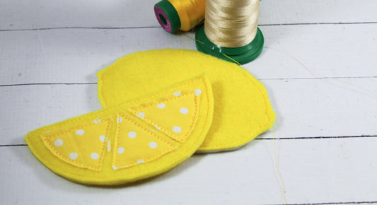 DBB Oversized Lemon Felties for Wreaths or Banners