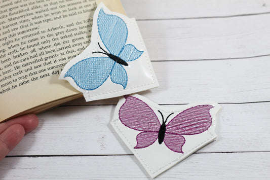 DBB Butterfly Corner Bookmark Design