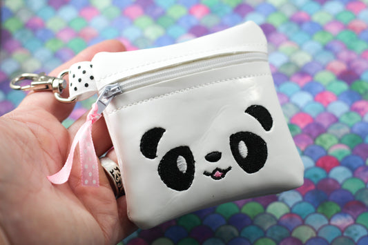 DBB Panda Zipper Pouch 4x4