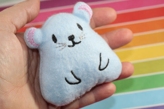 DBB Rat or Mouse Stuffie Stuffed Animal In the Hoop Embroidery Design