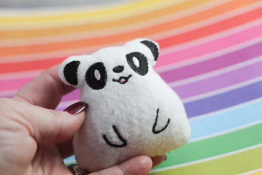 DBB Panda Stuffie 4x4 and 5x7 Sizes