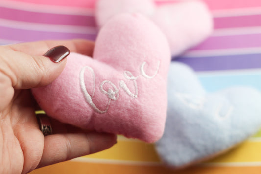 DBB Soft Hearts Valentine's Day Stuffie Embroidery Design