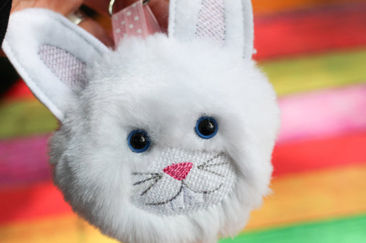 DBB Bunny Rabbit Fluffy Puff - In the Hoop Embroidery Design
