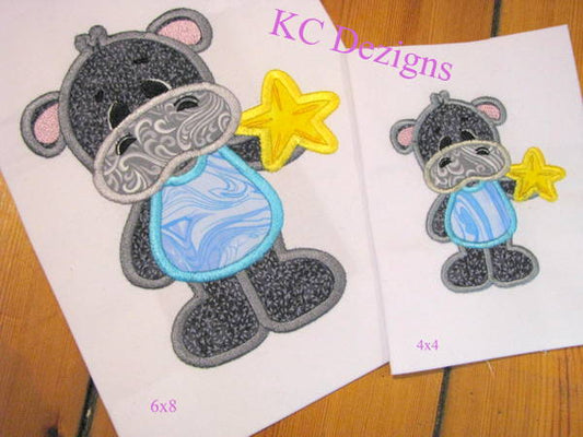 KCD Beach Hippo With Star