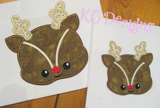KCD Christmas Reindeer Baby Face