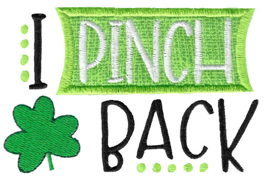 BCD I Pinch Back Irish Saying