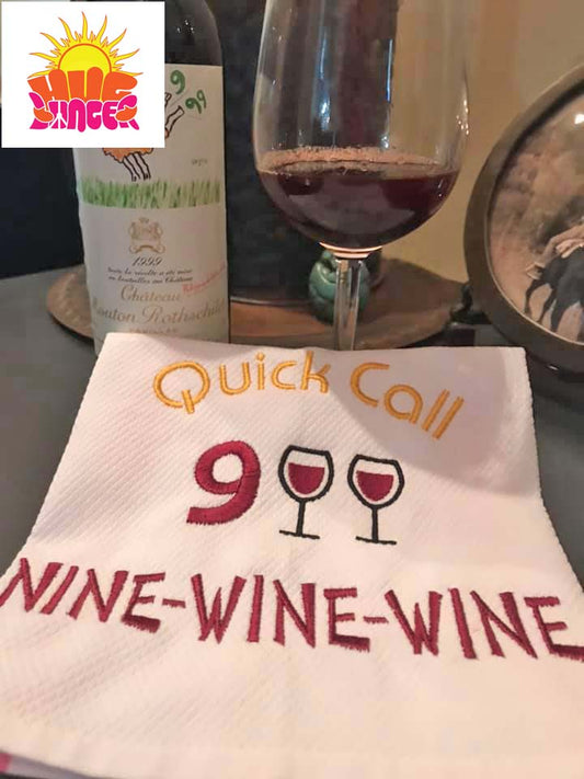 HL Nine Wine Wine HL5726 embroidery files
