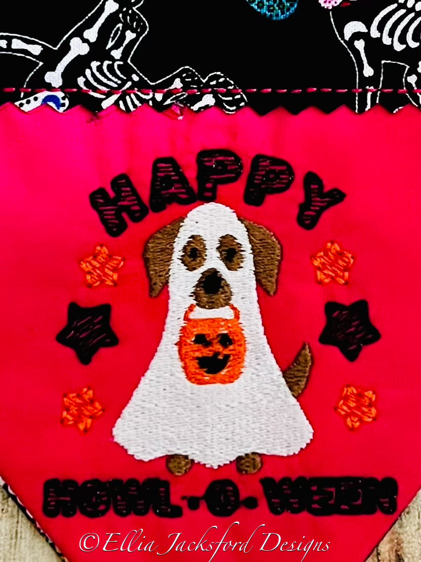 EJD Halloween Pet Bandana Bundle 2 ITH