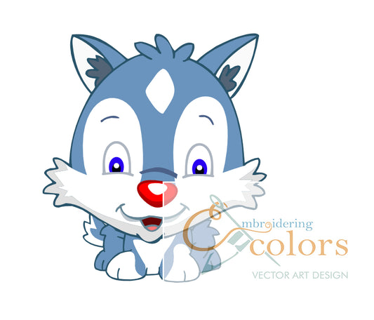 EC Puppy 3 Husky Clipart, SVG, Sublimation