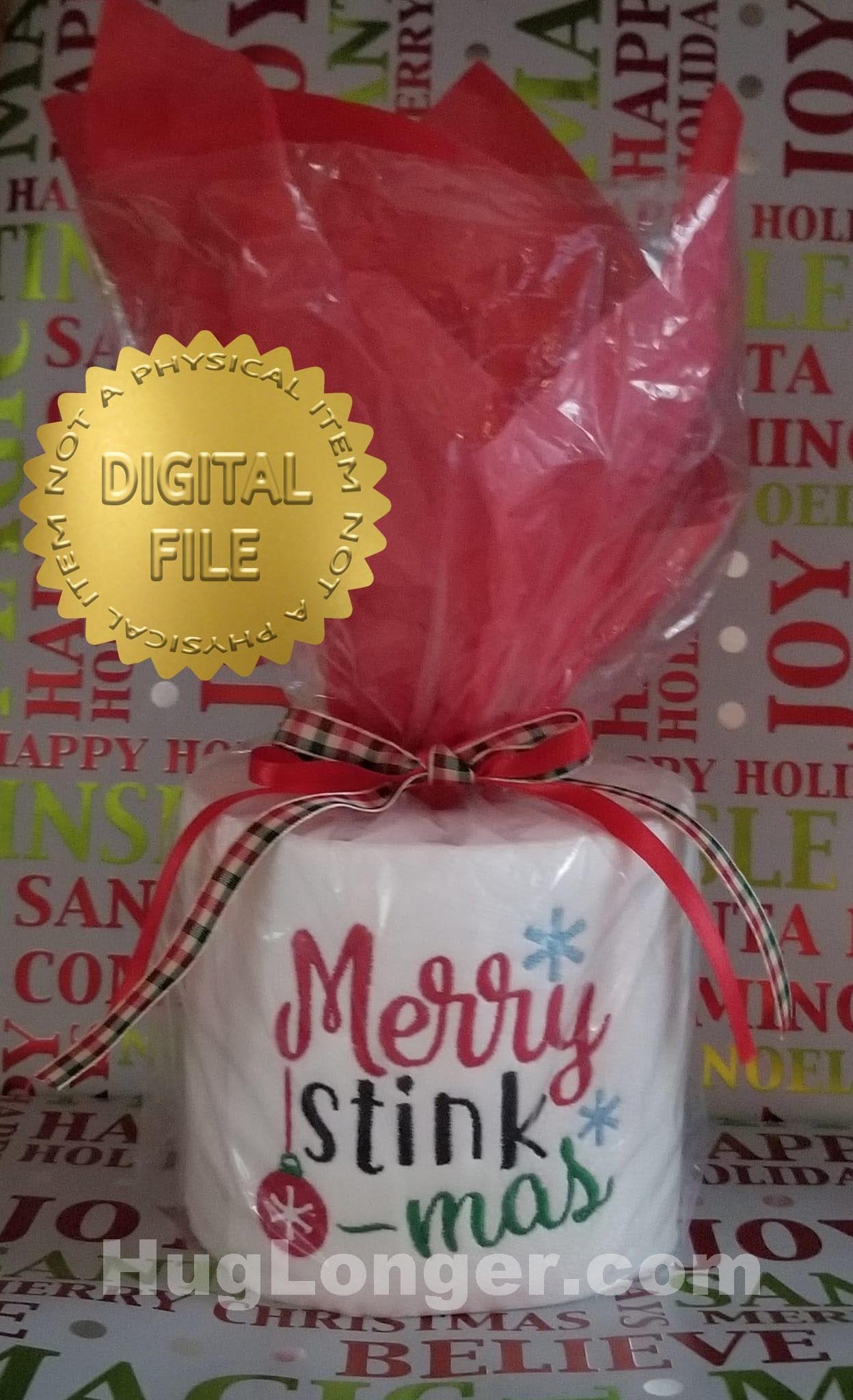 Merry Stinkmas TP HL2387 embroidery file