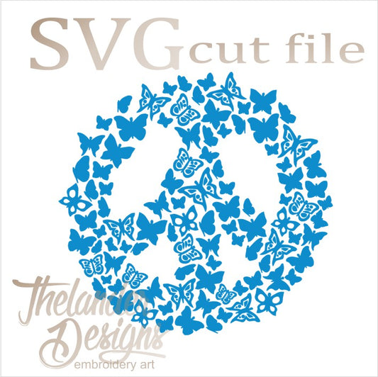 TD - Peaceful Butterfly SVG File